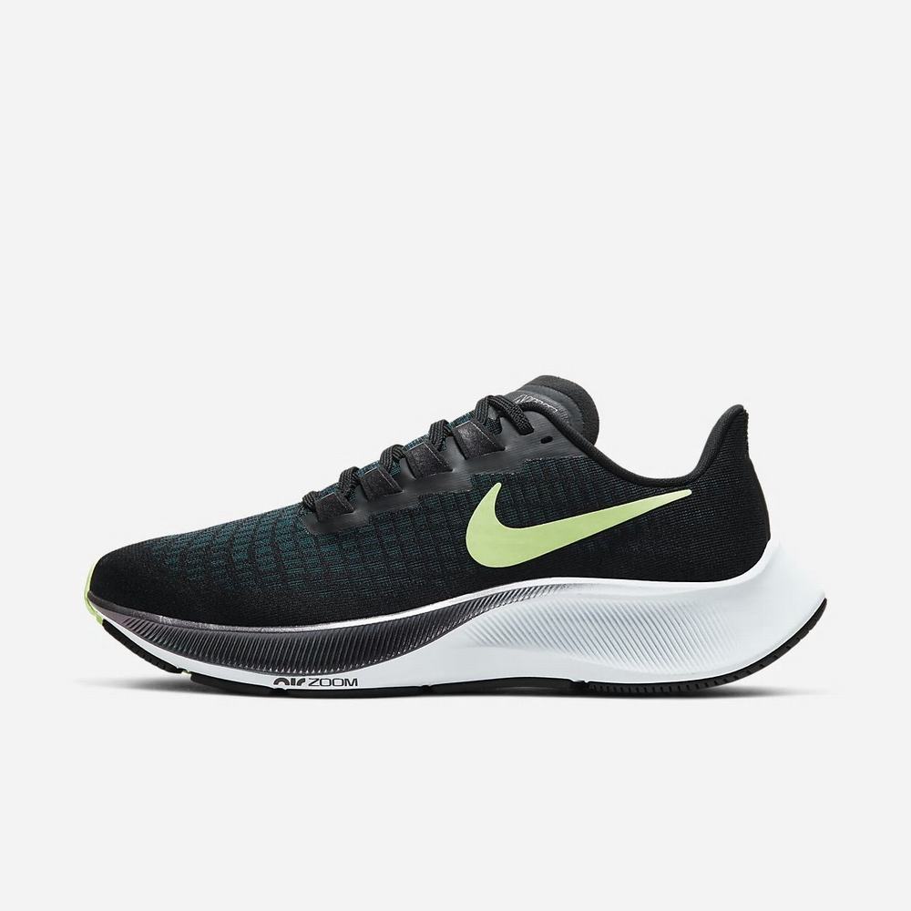 Chaussure De Running Nike Air Zoom Pegasus 37 Noir 0698-153 Black/Valerian Blue/Spruce Aura/Ghost Green Femme | WTW-17649425